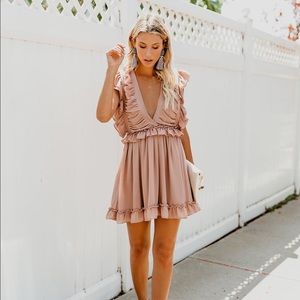 VICI Collection Sugar Rush Ruffle Dress